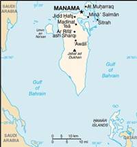 Map of The Bahamas