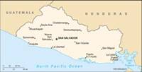 Map of El Salvador