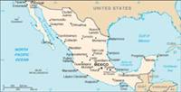 Map of Mexico