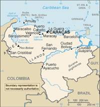 Map of Venezuela