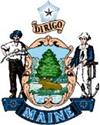 The great seal of the state of Maine